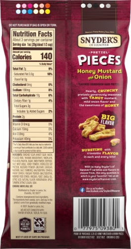 Snyder’s of Hanover Honey Mustard & Onion Pretzel Pieces