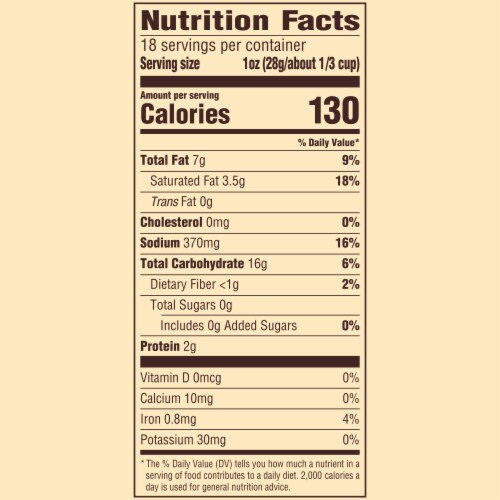 Snyder's® of Hanover Party Size Hot Buffalo Wing Pretzel Pieces Perspective: back