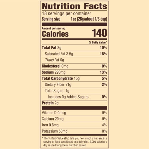 Snyder's of Hanover Pretzel Pieces Cheddar Cheese Party Size Perspective: back