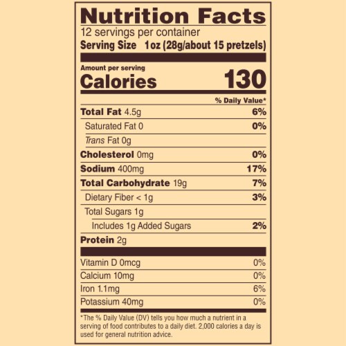 Snyder's of Hanover, Sour Cream & Onion Twisted Pretzel Sticks, 12 Oz Bag Perspective: back