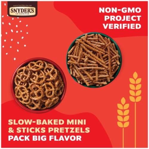 Snyder's of Hanover Variety Pack Pretzels Perspective: back