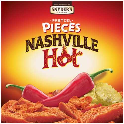 Snyder's of Hanover Pretzel Pieces, Nashville Hot, 11.25 Oz Perspective: back