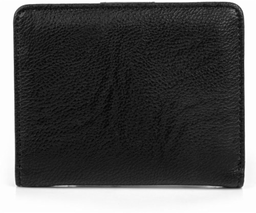 Mundi Women's Mini Bifold Wallet - Black Perspective: back