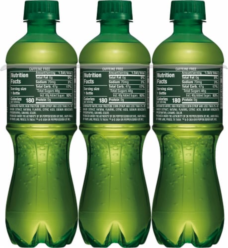 Canada Dry® Ginger Ale Soda Bottles Perspective: back