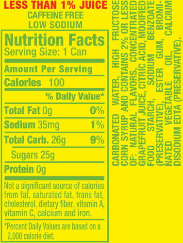 Squirt Citrus Soda Perspective: back