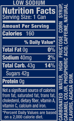 RC Cola Soda Perspective: back