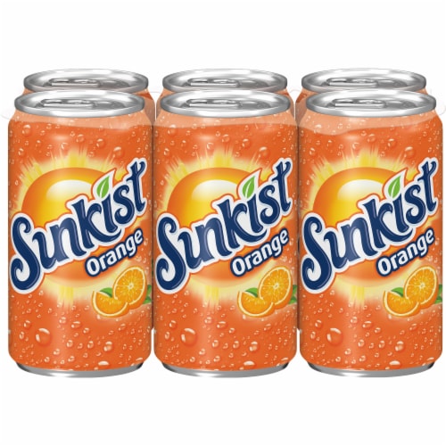 Sunkist® Orange Soda Mini Cans Perspective: back