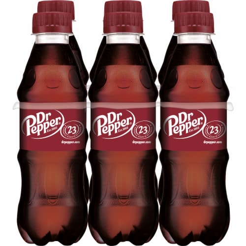 Dr. Pepper® Soda Drink Bottles Perspective: back