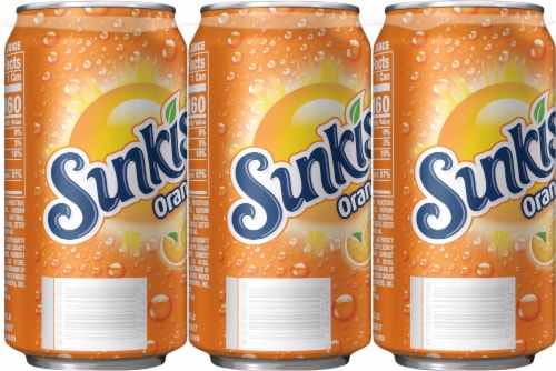 Sunkist Orange Soda Perspective: back