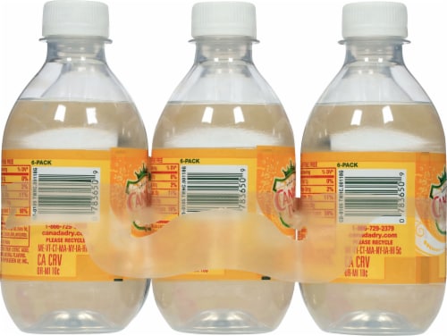 Canada Dry® Tonic Water Bottles Perspective: back