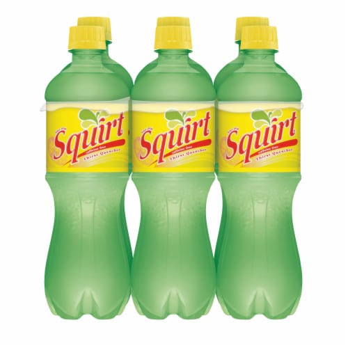 Squirt® Citrus Soda Bottles Perspective: back