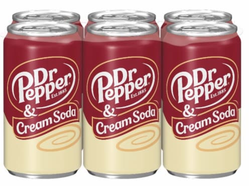 Dr Pepper® & Cream Soda Mini Cans Perspective: back