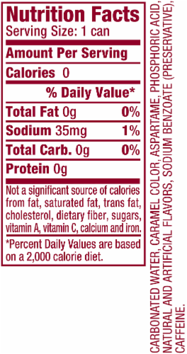 Diet Dr. Pepper Perspective: back