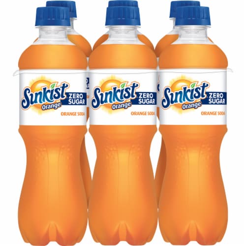 Sunkist® Orange Zero Sugar Soda Bottles