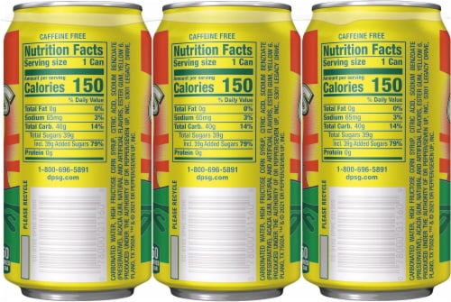 Cactus Cooler Orange-Pineapple Soda Perspective: back