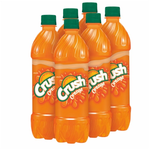 Crush® Orange Soda Bottles Perspective: back
