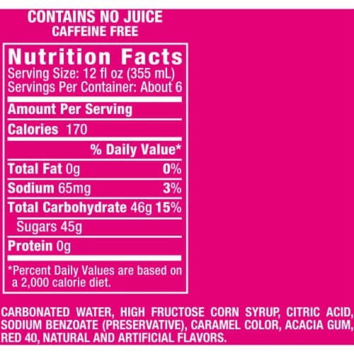 Crush® Strawberry Soda Perspective: back