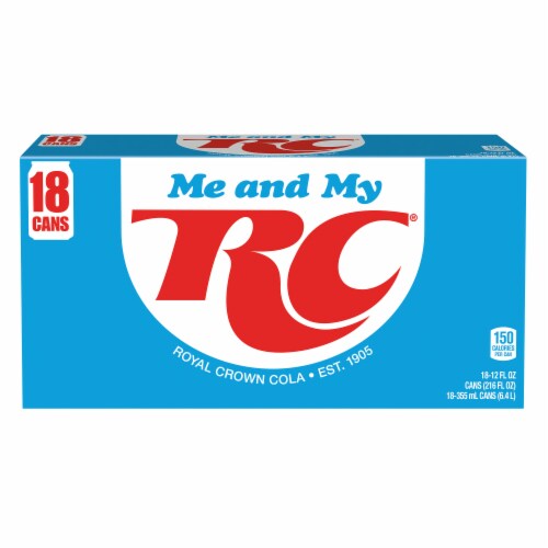 RC Cola Soda Perspective: back