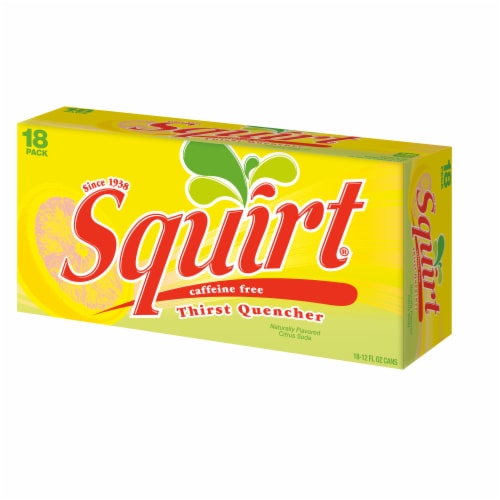 Squirt® Caffiene Free Thirst Quencher Soda Perspective: back