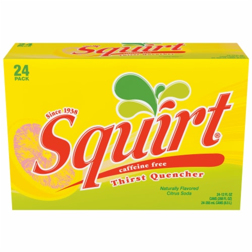 Squirt® Naturally Flavored Citrus Soda Perspective: back