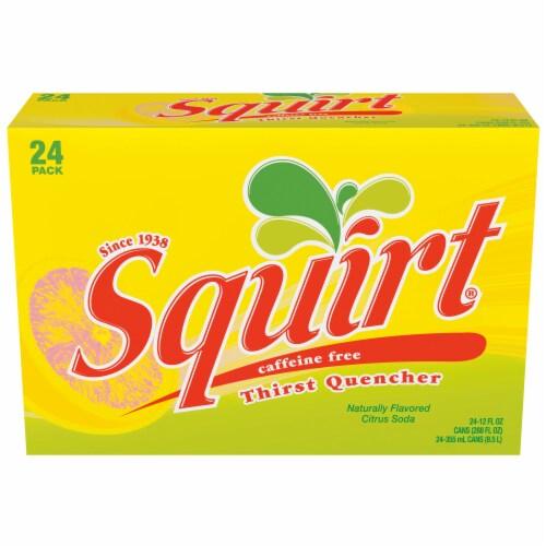 Squirt® Naturally Flavored Citrus Soda Perspective: back
