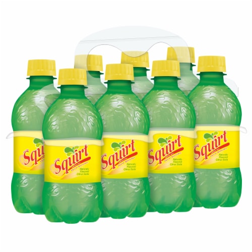 Squirt® Citrus Soda Bottles Perspective: back