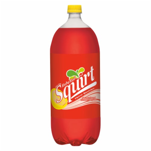 Squirt Ruby Red Soda Perspective: back