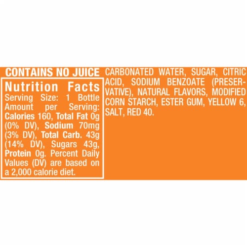 Crush Orange Mexican Soda Perspective: back