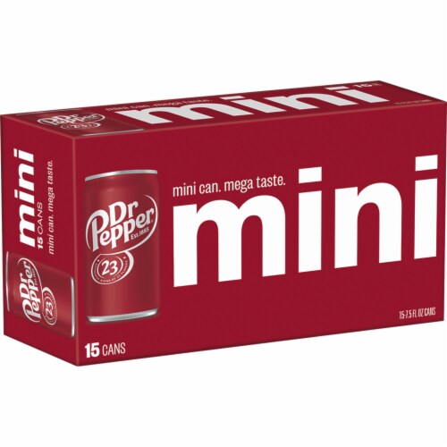 Dr Pepper® Soda Cans, 18 pk / 12 fl oz - Food 4 Less