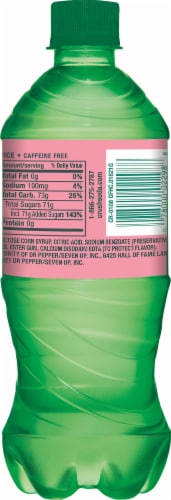 Crush® Grapefruit Soda Bottle Perspective: back