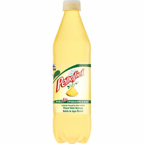 Peñafiel Piñada Flavored Mineral Spring Bottled Water Perspective: back