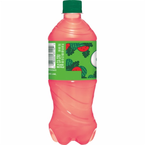 Crush® Watermelon Soda Bottle Perspective: back