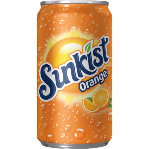 Sunkist® Orange Soda Mini Cans Perspective: back