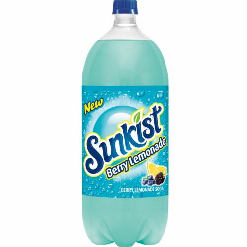 Sunkist® Berry Lemonade Soda Bottle Perspective: back