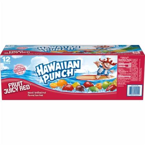 Hawaiian Punch® Fruit Juicy Red Juice Drink Perspective: back