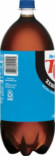 RC Cola Soda Bottle Perspective: back