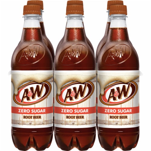 A&W Root Beer 16.9 oz Bottles