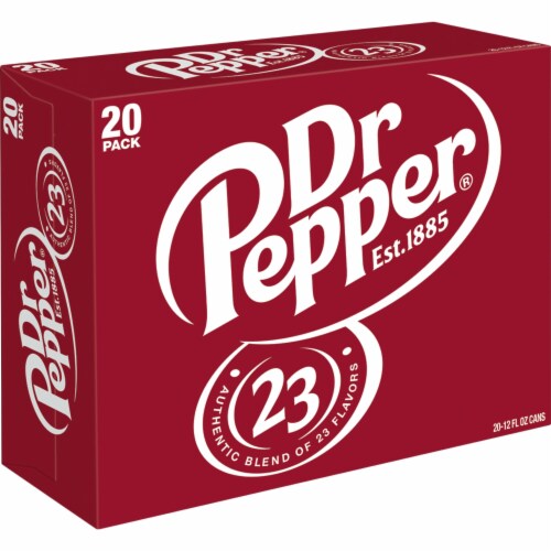 Dr Pepper Soda Perspective: back