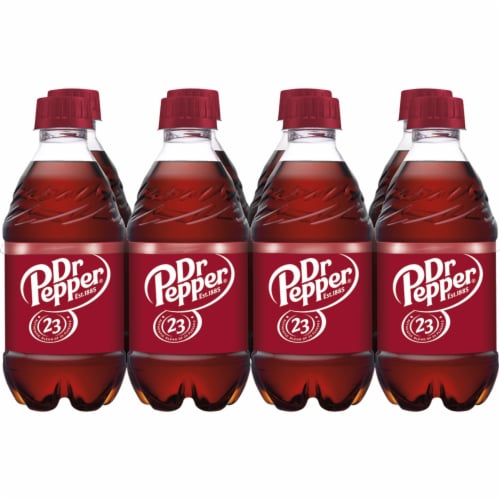 Dr. Pepper Real Sugar Soda, 12 Ounce (12 Bottles)