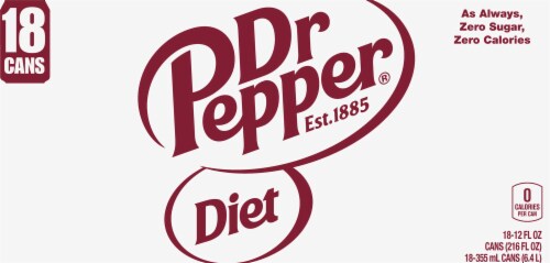 Diet Dr Pepper® Soda Perspective: back