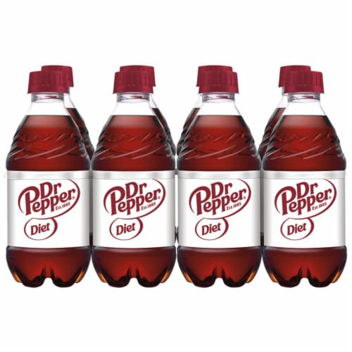 Diet Dr Pepper® Soda Bottles Perspective: back