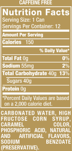 Dr Pepper Caffeine Free Soda Cans Perspective: back