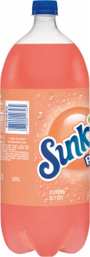 Sunkist Peach Soda Perspective: back