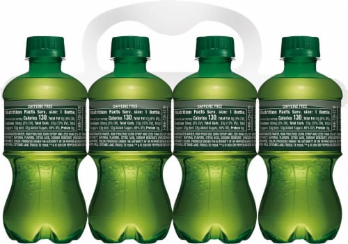 Canada Dry® Ginger Ale Soda Bottles Perspective: back
