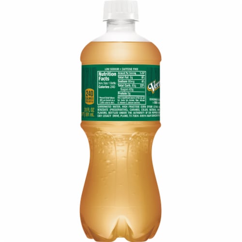 Vernors Ginger Soda Perspective: back