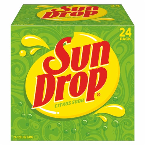 Sun Drop® Citrus Soda Pack Perspective: back