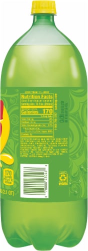 Sun Drop® Citrus Soda Bottle Perspective: back