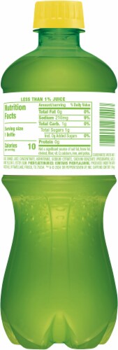Sun Drop® Diet Citrus Soda Bottle Perspective: back