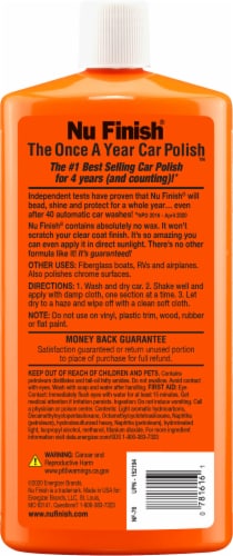 Nu Finish® Car Polish Perspective: back