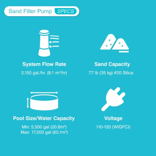Intex gph above ground pool sand filter pump with automatic timer deals